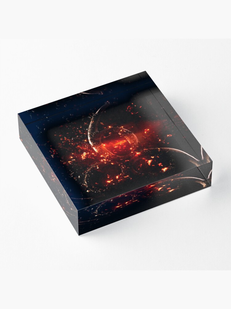Alternate view of 666 The Identity of Man Acrylic Block