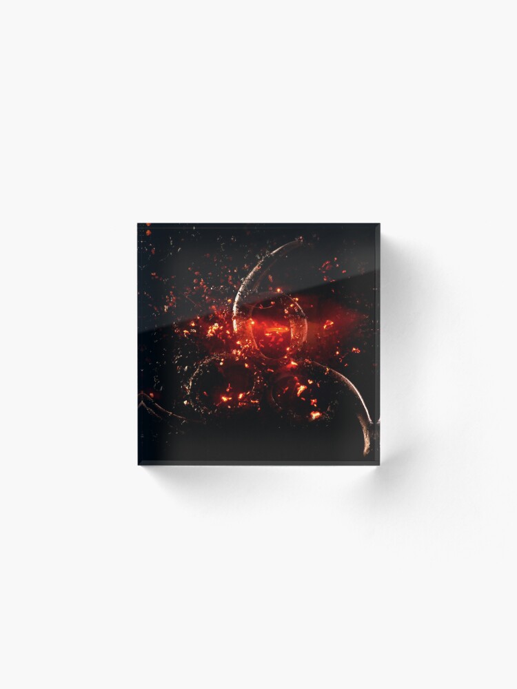 Alternate view of 666 The Identity of Man Acrylic Block