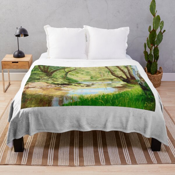Item preview, Merri Creek on an Autumn Afternoon, Coburg North designed and sold by Dai Wynn Fine Art.