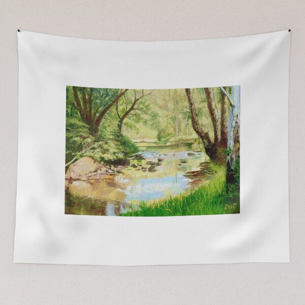 Item preview, Merri Creek on an Autumn Afternoon, Coburg North designed and sold by Dai Wynn Fine Art.