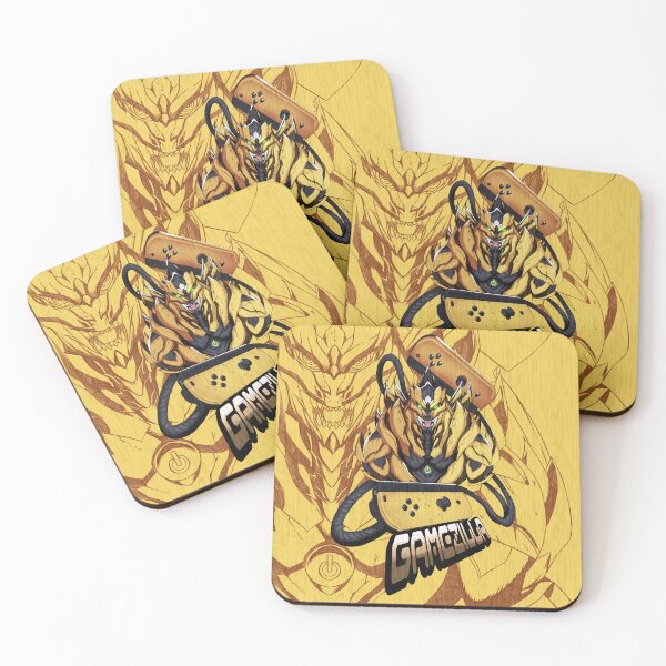 Item preview, Kaiju - Gamezilla Monster (Yellow) designed and sold by Xonaar17Art.
