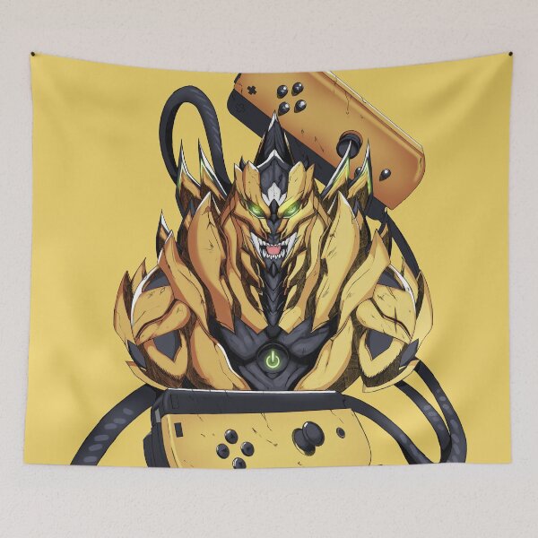 Item preview, Kaiju - Gamezilla Monster (Yellow) designed and sold by Xonaar17Art.