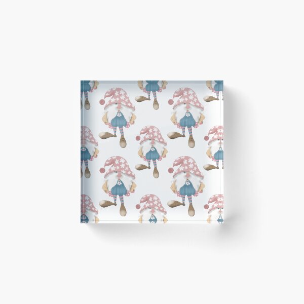 Item preview, Pinky the Gnomish White Pattern designed and sold by Artistestella.