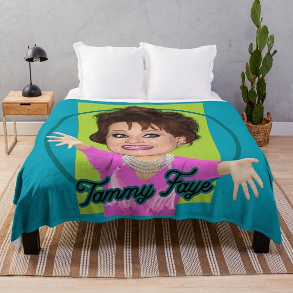 Tammy Faye Throw Blanket