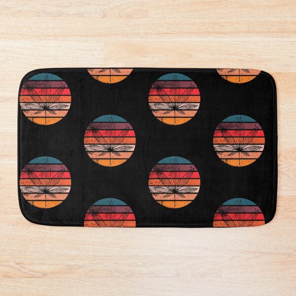Item preview, Retro Pot Leaf Sunset designed and sold by Suzalicious.
