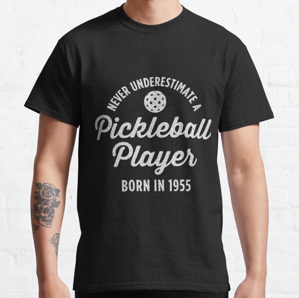 Item preview, Gift for 66 Year Old Pickleball Player 1955 66th Birthday designed and sold by KristieFannon.