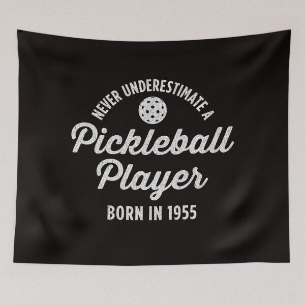 Item preview, Gift for 66 Year Old Pickleball Player 1955 66th Birthday designed and sold by KristieFannon.