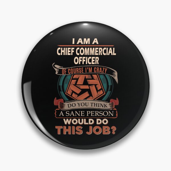 Item preview, Chief Commercial Officer T Shirt - Sane Person Gift Item Tee designed and sold by miraschroe.
