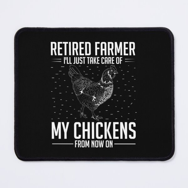 Item preview, Retirement Farming Retired Farmer Farm Animal Chicken designed and sold by bestshirtdesign.