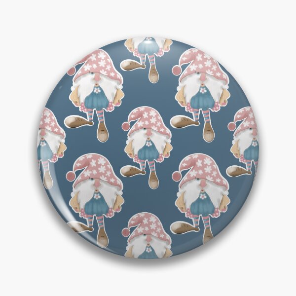 Item preview, Pinky the Gnomish Blue Pattern designed and sold by Artistestella.