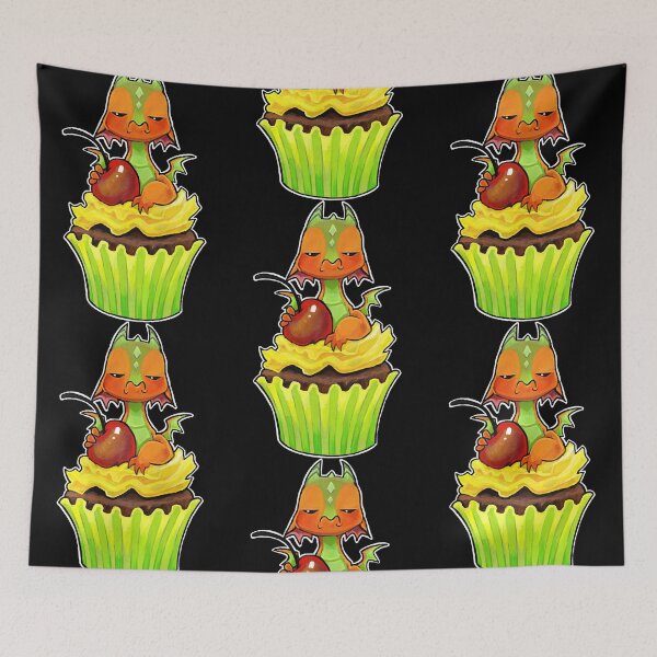Item preview, Cupcake dragon sour cherry  designed and sold by DawnPri7605597.