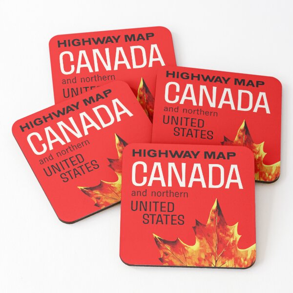 Item preview, Mapa de carreteras de Canadá (1964) designed and sold by Mid-Century Pretty.