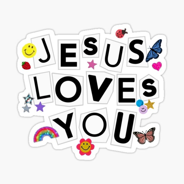 God’s Love #03 Christian Sticker Sheet for Bible Journaling, Bullet  Journalling and decorating (Waterproof, Holographic)