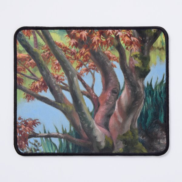 Item preview, Red Maple Landscape with Water designed and sold by Andrea Walters.