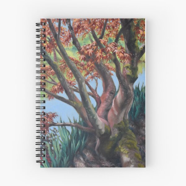 Item preview, Red Maple Landscape with Water designed and sold by Andrea Walters.