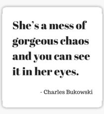 Gorgeous Mess Sticker