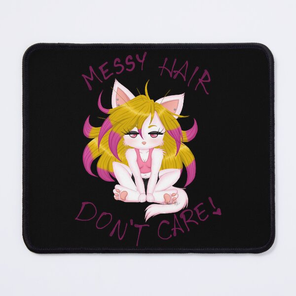 Item preview, Messy Hair Don't Care!  designed and sold by BrettGr1556814.