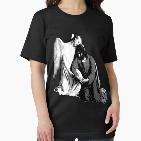 Item preview, Christ in the Garden of Gethsemane (Black and White Cutout) designed and sold by Skootaloo.