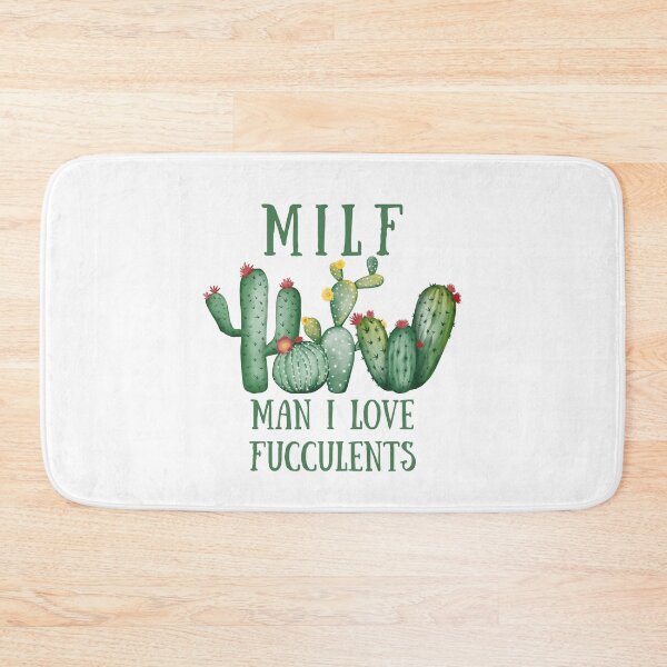 Item preview, MILF Man I Love Fucculents Succulent Lover Gift Funny Succulent Botanical Cactus designed and sold by CaitU.