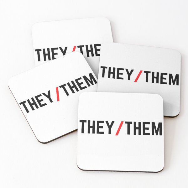 Item preview, Pronoun: They/them Black and red designed and sold by LuvlyL77.