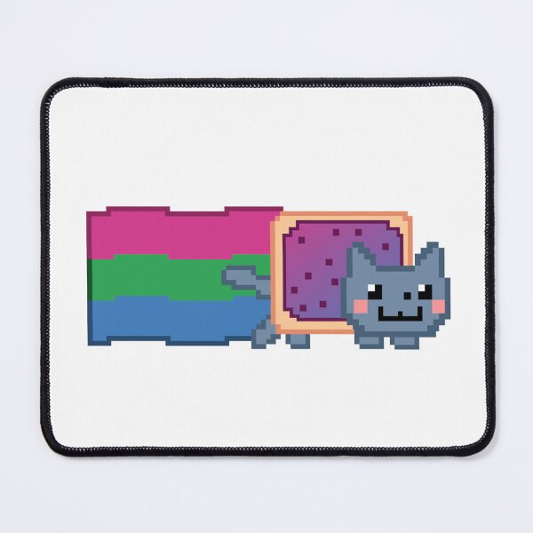 Item preview, Poptart Cat Polysexual Pride  designed and sold by MaggieWolff24.