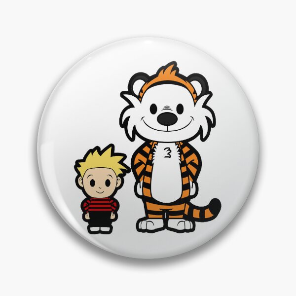 Item preview, Calvin and Hobbes Chibi  designed and sold by ChloeBartley.
