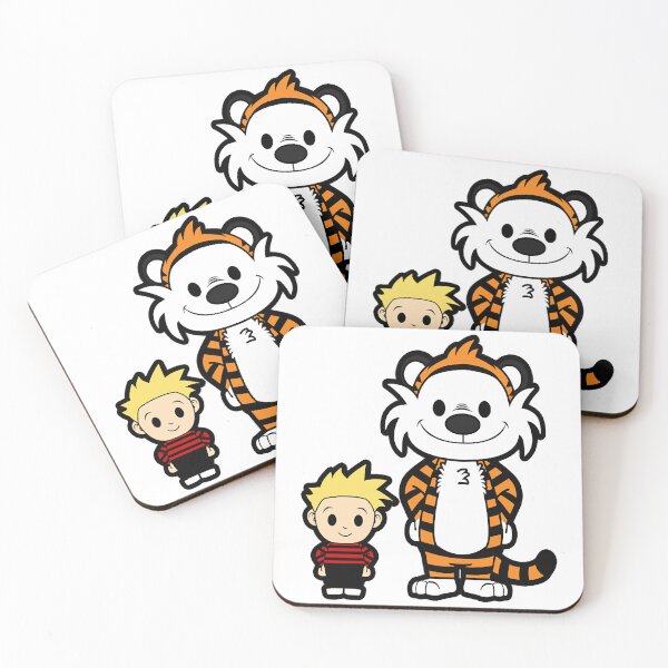 Item preview, Calvin and Hobbes Chibi  designed and sold by ChloeBartley.