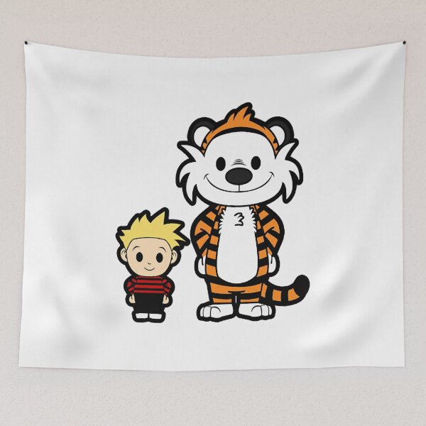 Item preview, Calvin and Hobbes Chibi  designed and sold by ChloeBartley.
