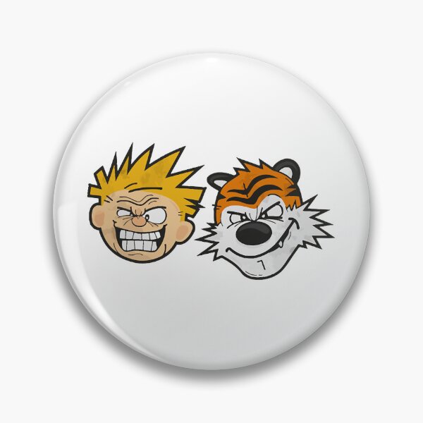 Item preview, calvin and hobbes face  designed and sold by ChloeBartley.