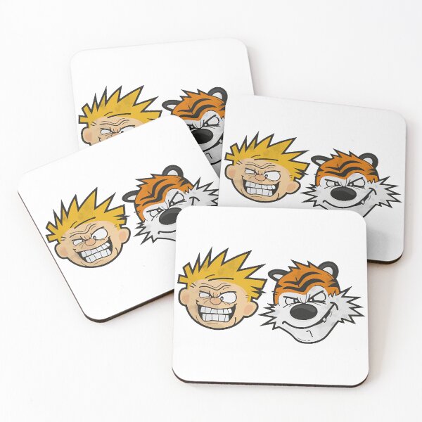 Item preview, calvin and hobbes face  designed and sold by ChloeBartley.
