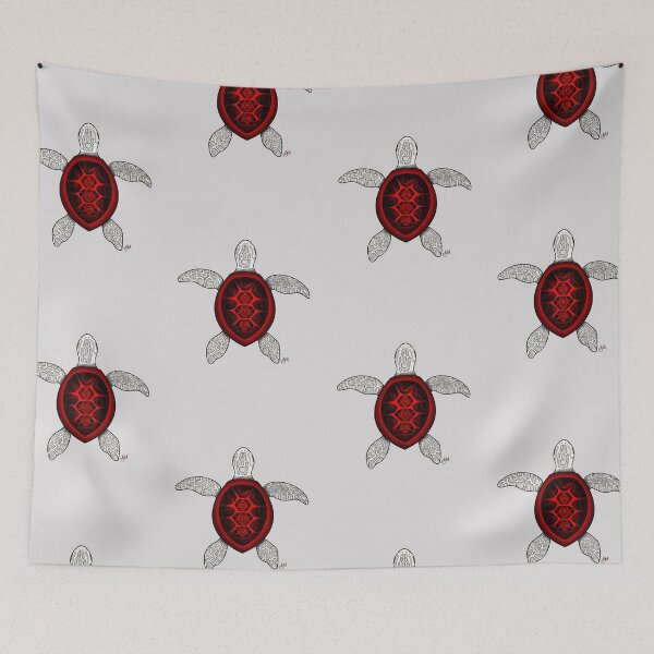 Item preview, Red and Black ZenTurtle designed and sold by GStouderArt.
