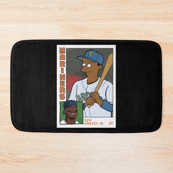 Item preview, Homer at the Bat - Ken Griffey Jr. Simpsons Parody Baseball Card Tee  designed and sold by BrettGr1556814.