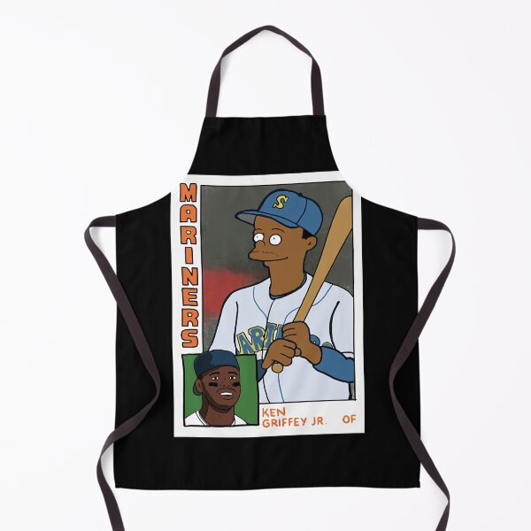 Item preview, Homer at the Bat - Ken Griffey Jr. Simpsons Parody Baseball Card Tee designed and sold by BrettGr1556814.