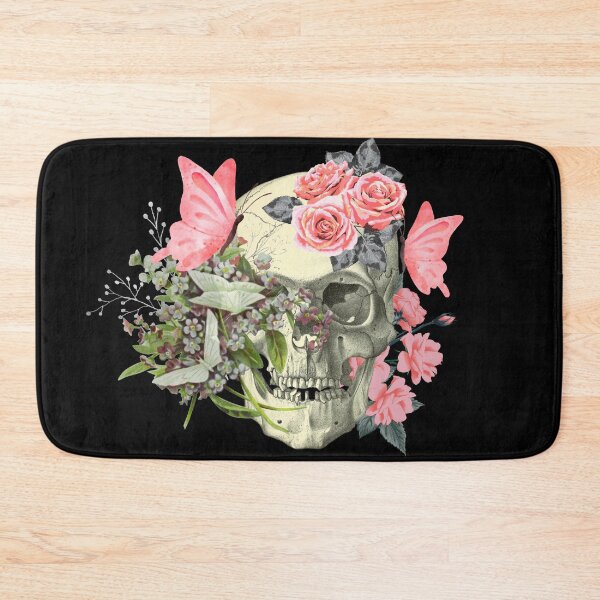 Item preview, butterfly skull designed and sold by Hoetoons.