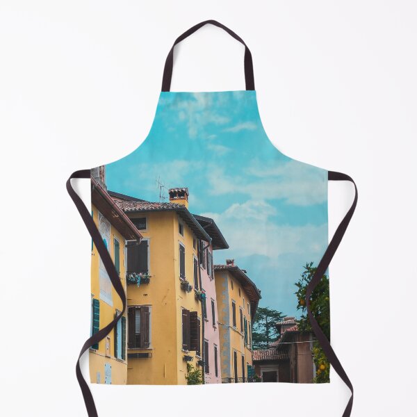 Item preview, Burano , Italy the Colorful Streets of Venice & green trees designed and sold by anisbbmbrush.