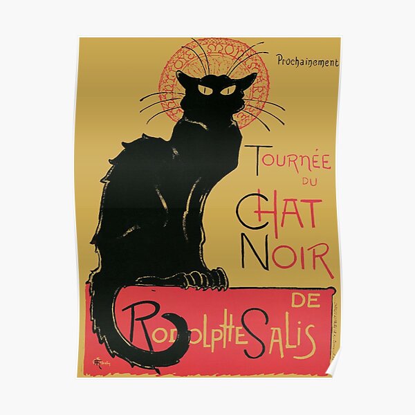 Chat Noir Posters For Sale Redbubble