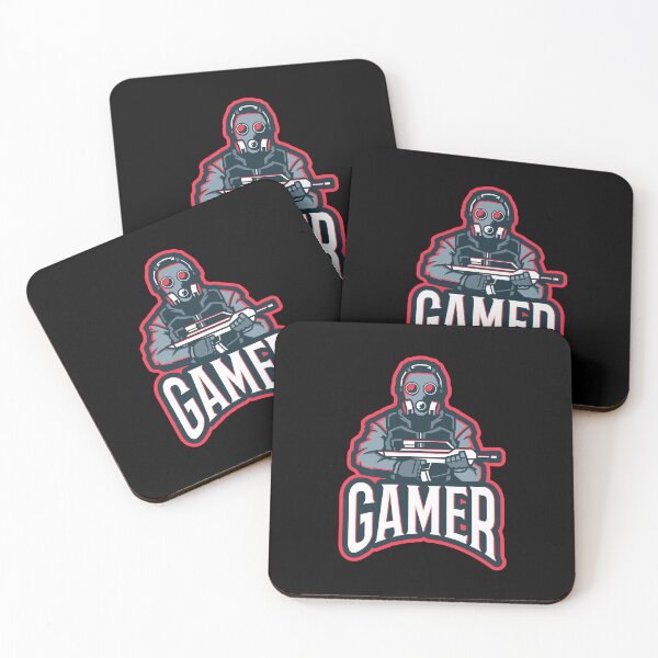 Item preview, Gamer with Masked War Soldier designed and sold by PRIVARSHU.