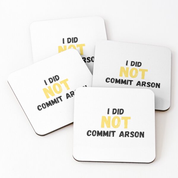 Item preview, I Did Not Commit Arson designed and sold by Vintage Vibe Studio.