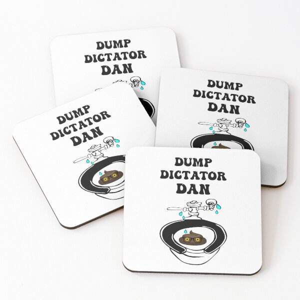 Item preview, DUMP DICTATOR DAN designed and sold by DomGDesign.