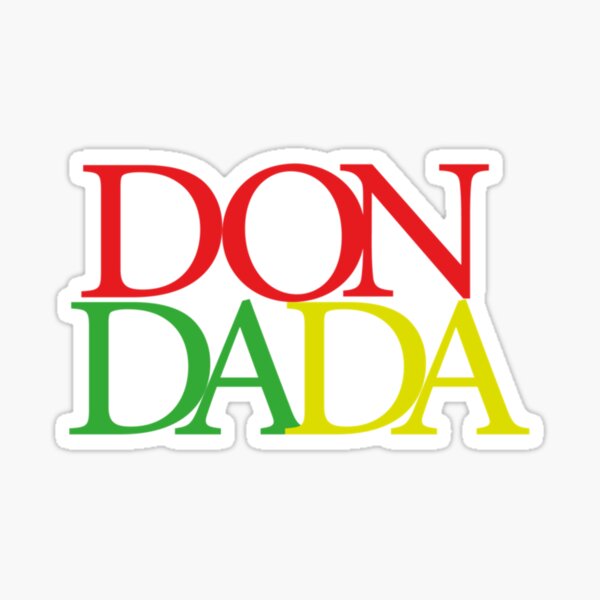 don dada design classique afrique essentiel Sticker