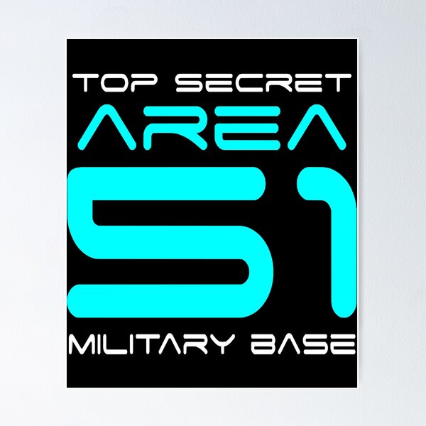 Area 51 Security costume Poster