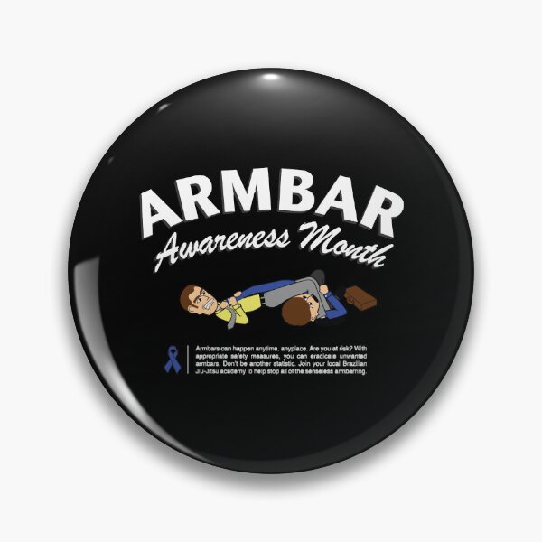 Item preview, Armbar Awareness Month funny BJJ designed and sold by HelenSuria.