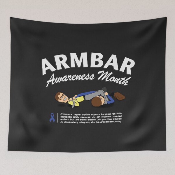 Item preview, Armbar Awareness Month funny BJJ designed and sold by HelenSuria.