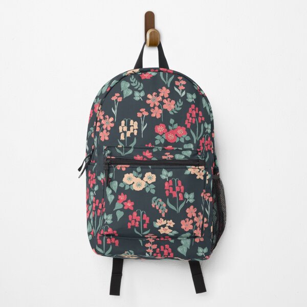 Item preview, Fields of Flowers Vintage Raspberry and Ink designed and sold by Cecilia Mok.