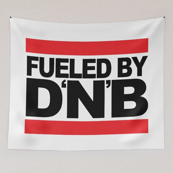 Item preview, Fueled by DNB ( Original Junglist Massive ) designed and sold by WULFLAND ARTS.