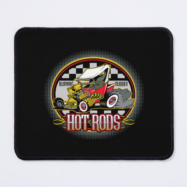 Item preview, Classic Hot Rod Car Burning Rubber designed and sold by HelenSuria.