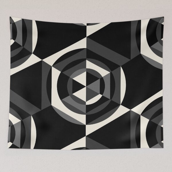 Item preview, Geometric Exploration VIII - Dimensions (Pattern version) designed and sold by Koyaanisqatsian.