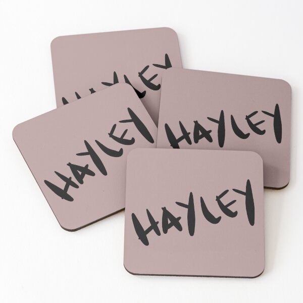Item preview, Hayley Name Handwriting Signature in Black designed and sold by Karen Ekdahl.