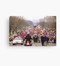 March for Life Canvas Print