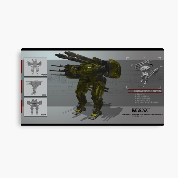 Dynamic Systems Manufacturing Concept Print Canvas Print